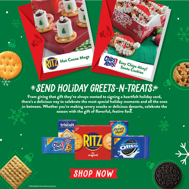 Send Holiday Greets-N-Treats