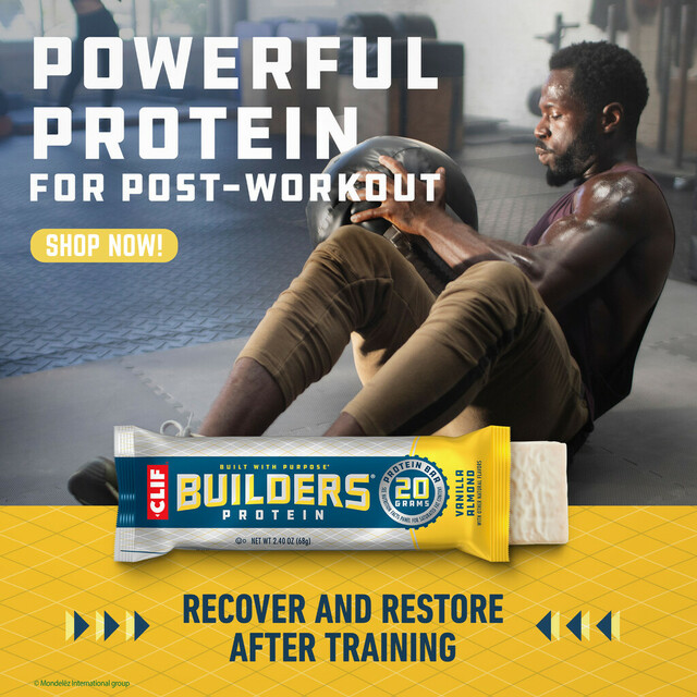 Powerful Protein for Post-Workout | Clif Builders