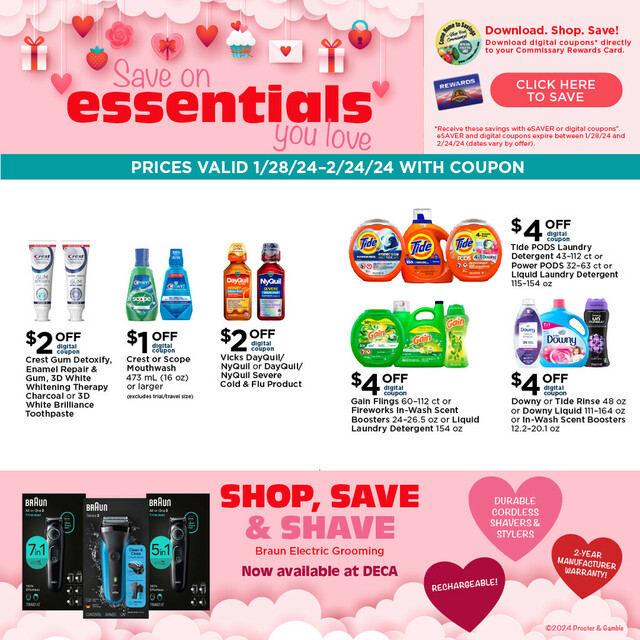 Save on Essentials you Love