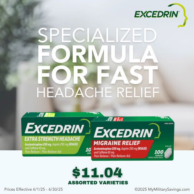 SAVE on EXCEDRIN