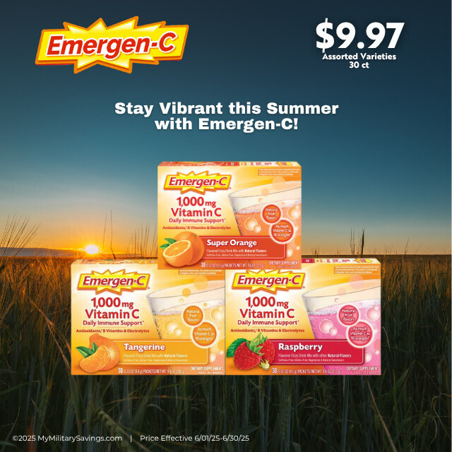 SAVE on EMERGEN-C
