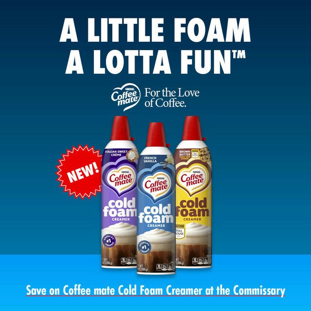 New Coffee mate Cold Foam