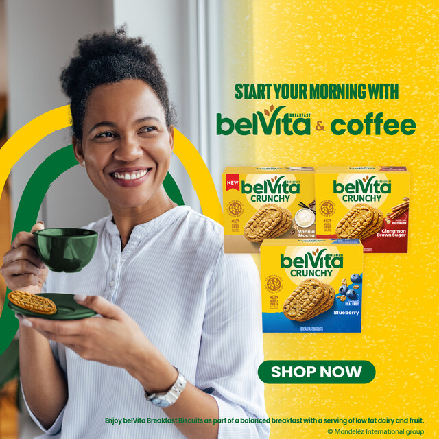 Start Your Morning with belVita & Coffee!