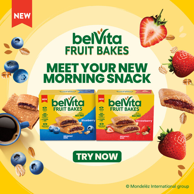 NEW! belVita Fruit Bakees