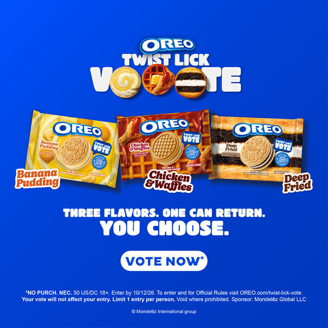 Twist, Lick, and VOTE!