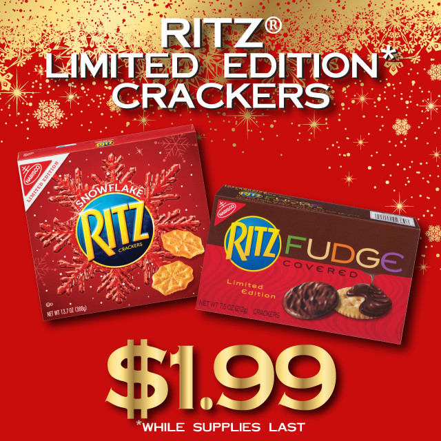RITZ Limited Edition Crackers | Nabisco | Featured Brands | My Military ...